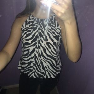 Zebra Blouse